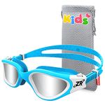 ZIONOR Kids Swim Goggles, G1MINI Polarized Swimming Goggles Comfort for Age 6-14