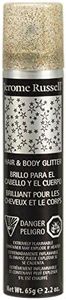 Jerome Russell Temporary Hair and Body Glitter Color Spray, Travel Spray, Lightweight, Adds Sparkly Shimmery Glow, Perfect to use On Hair, Skin, or Clothing, 2.2 oz - Multi-Color x 1 Pack