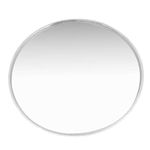 sourcingmap Silver Tone 3inch Dia Round Adhesive Rearview Blind Spot Mirror