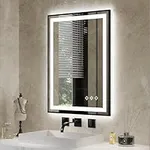 VanPokins LED Bathroom Mirror, 24x3