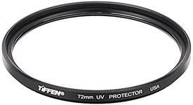 Tiffen 72UVP 72mm UV Protector Filter, Black