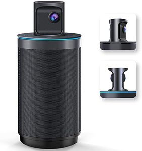 KanDao Meeting 360 (2025) Online Video Conference Webcam, 1080P Image HD for PC/Mac/Desktop, Automatic Focus & Smart Zooming, Works with Teams, Zoom, Skype etc.