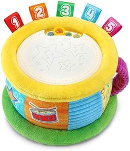 LeapFrog Learn & Groove Thumpin' Numbers Drum - Interactive Musical Toy Drum for Kids, Bilingual Toy - 612540, Multicolor