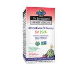 Garden of Life, Dr. Formulated Brain Health, Attention & Focus for Kids, Tasty Organic Watermelon Berry Flavor, 60 Yummy Chewables