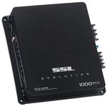 SSL EV2.1000 EVOLUTION 1000-watts Full Range Class A/B 2 Channel 2-8 Ohm Stable Amplifier with Remote Subwoofer Level Control