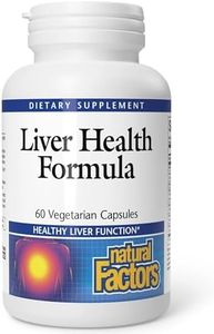 Natural Factors, Liver Health Formula, Nourishing Support for a Healthy Liver with Licorice, Turmeric and Schisandra, 60 capsules (30 servings)