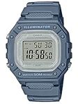 Casio Unisex-Adults Digital Quartz Watch with Plastic Strap W-218HC-2AVEF