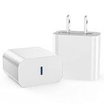 USB C Charger Block, 2Pack 20W USB 