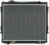 SPELAB Radiator Replacement CU1778 - Fits 1995 1996 1997 1998 1999 2000 2001 2002 2003 2004 Compatible with Toyota Tacoma - Engine: V6 2.4L, 2.7L, 3.4L - Drive: RWD, 4WD