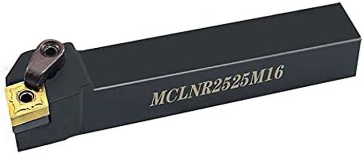 1" MCLNR 2525M16 + CNMG543-PM Lathe External Turning & Profiling Tool Holder Main Angle 95° Holder Lathe Cutting Tools for 80° Carbide Inserts (MCLNR2525M16+ CNMG543-PM)