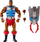 Masters of the Universe Masterverse Action Figure Clamp Champ, Collectible with 30 Articulations, Claw Arm, Swappable Hands and Heads