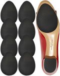 No Slip Shoe Pads, Grips on Bottom of Shoes,Anti Sole,Non Skid Pads,Slip Proof Bottom,Anti-Slip Grips,Shoe Pads for Women Shoes- 8 Pcs Black Pieces -