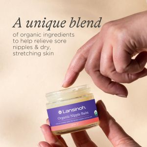 Lansinoh Organic Nipple Balm – Soothing Breastfeeding Care