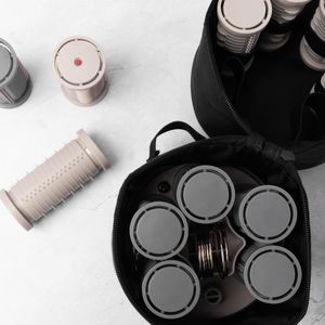 Nicky Clarke Compact Hair Rollers – Travel Size Heated Set