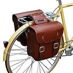 SENQI Retro Bicycle Rack Bag Leathe