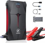 Car Jump Starter, FLYLINKTECH 4000A 12V Portable Car Battery Booster Jump Starter Power Pack (up to 9.0L Gas Or 8.5L Diesel Engine), Power Bank with LED Flashlight, IP67