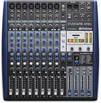 PreSonus StudioLive AR12c, 14-Channel, Hybrid Digital/Analog Performance Mixer/USB-C Compatible Audio Interface/Stereo SD Recorder with recording software bundle