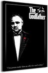 The Godfather Wall Art Red Rose Cla