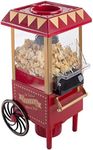 Air Popper Popcorn Maker – Vintage-Style Countertop Popper Machine with 6-Cup Capacity by Great Northern Popcorn Company (Red)