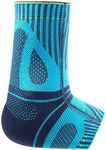 Bauerfeind Sports Achilles Support with functional pad and comfort zones - light and breathable, Rivera, M