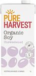 Pure Harvest Organic Nature's Unsweetened Soy Milk 1 Litre