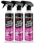 Wavex Car Interior Cleaner 300ml X3 | Car Interior Cleaner for Plastic, Leather, Vinyl & Rubber | Important Car Cleaning Accessories, Works Well as a Car Dashboard & Leather Seat Cleaner (Pack of 3)