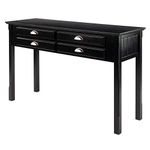 Winsome Occasional Table, Wood, Black, Furniture