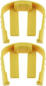 ECSiNG 2pcs Pressure Washer Quick Connect Snap Ring 50373330 Compatible with Karcher K2 K3 K4 K5 K6 K7 Replacement C Clips Yellow