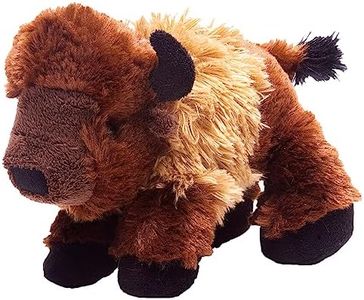 Wild Republic Hug’ems Bisonte, Peluche Di Animali, Peluche Per Bambini, Regali Per Bambini, Imbottitura Realizzata Partendo Da Bottiglie Riciclate
