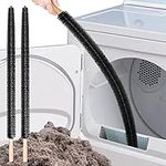 EMGEREN Radiator Brush Long Handle Dryer Lint Brush Vent Trap Cleaner Brush 75cm Flexible Radiator Cleaner Brush Washing Machine Cleaner Brush Duster Cleaning Tools Fits Through Radiator Grills