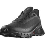 Salomon Men's Alphacross 5 Running Shoe, Black/Black/Ebony, 10.5 UK