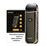 SMOK Nord 2 Vape POD E Cigarette Vape Starter Kit 40W 2mL Advanced, Remarkably, Next-Gen SMOK Vape POD (Gold) No Nicotine