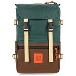 Topo Designs Rover Pack Classic, Forest/Cocoa, One Size, Rover Pack Classic