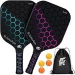 JoncAye Pickle-Ball-Paddle Set of 2