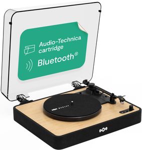 House of Marley Revolution Wireless Turntable – Bluetooth Vinyl Player