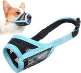 LUCKYPAW Dog Muzzle, Mesh Muzzle fo