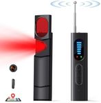 Hidden Camera Detectors, Camera Detector, Bug and Hidden Camera Detector, RF Signal Scanner, Wireless Rechargeable for Home丨Office丨Travel丨Hotel, 5 Levels Sensitivity 5 Modes,25H Work