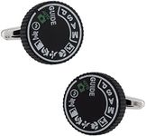 Cuff-Daddy Camera Dial Cufflinks with Presentation Box