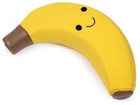 Petface Latex Banana Soft Chew Dog Toy, Large