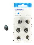 Signia/Connexx Sleeve Click Domes For CIC, ITC & RIC Hearing Aid (Medium - Vented) Pack Of 6