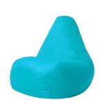 Bean Bag Bazaar Kids Gaming Chair, Indoor Outdoor Bean Bags, Aqua, 69cm x 59cm, Large, 1 Pack