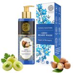 Buddha Natural Grey Beard Wash (120 ml) - For Reduce Greys and Restore Natural Color | Herbal Formula For Strengthens & Thicker Beard | Suitable for All Beard Types