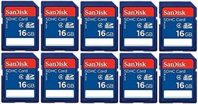 Lot of 10 SanDisk 16GB SD SDHC Clas