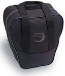 BSI Nova Bowling Bag. Holds One Bowling Ball and Small Pair of Kids Shoes. Black