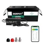 OGRPHY 48V 100AH LiFePO4 Battery wi