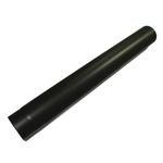 5" inch (125mm) Straight 1000mm (1m) Black Flue Section