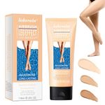 Leg Makeup Waterproof No Transfer, Leg Make Up to Cover Veins, Leg and Body Scar Tattoo Cover Up, Light, Easy Application, Concealer Full Coverage(#1 Natural Color, 4 FL OZ)