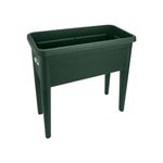 elho Green Basics Grow Table Xxl 75 - Planter for Outdoor & Grow your Own - Ø 75.5 x H 65.1 cm - Green/Leaf Green