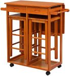 FCH Kitchen Island Trolley Cart wit