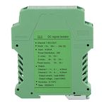 DC Conditioner, DC 24V DC Current Isolator Transmitter 4-20mA PLC Detect Conditioner(1 in 2 Out, 4-20mA to 4-20mA)